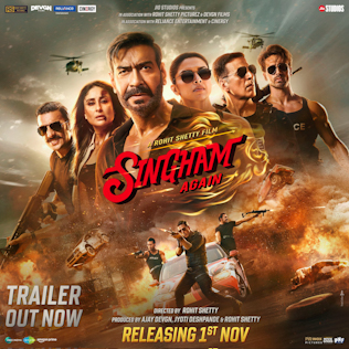 Rohit Shetty's highly anticipated ‘Singham Again’ is set to take the Indian box office by storm 1 Singham Again poster