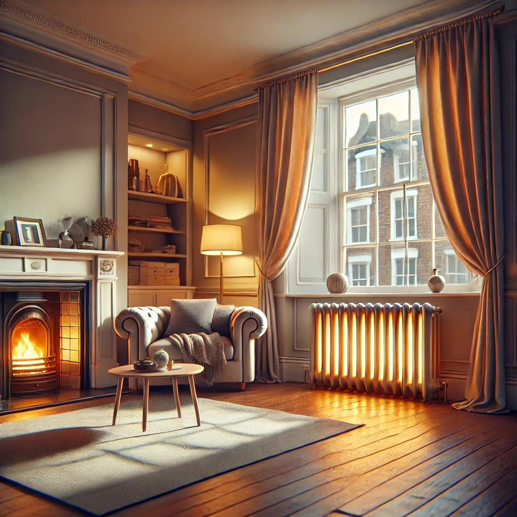 UK Energy Price Cap Increases by 10%, Households Face Rising Bills 1 Drawing room heating in UK