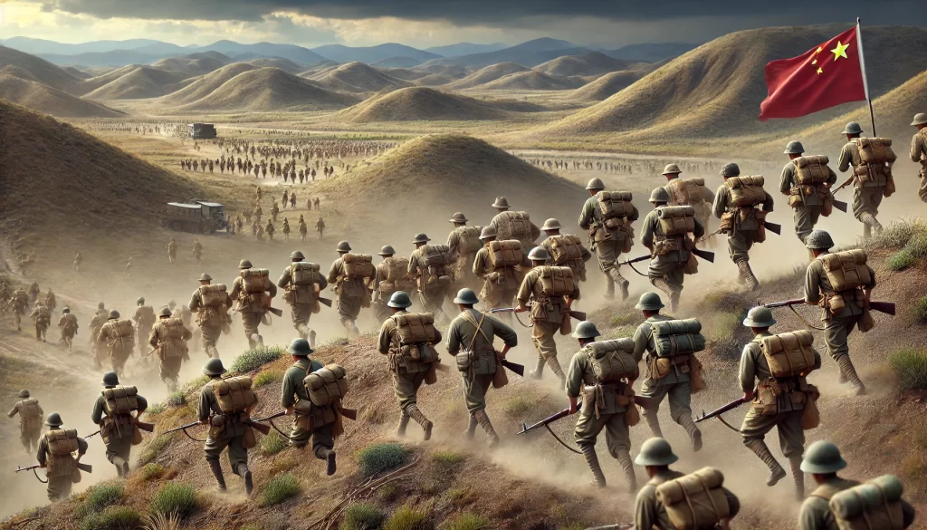chinese army