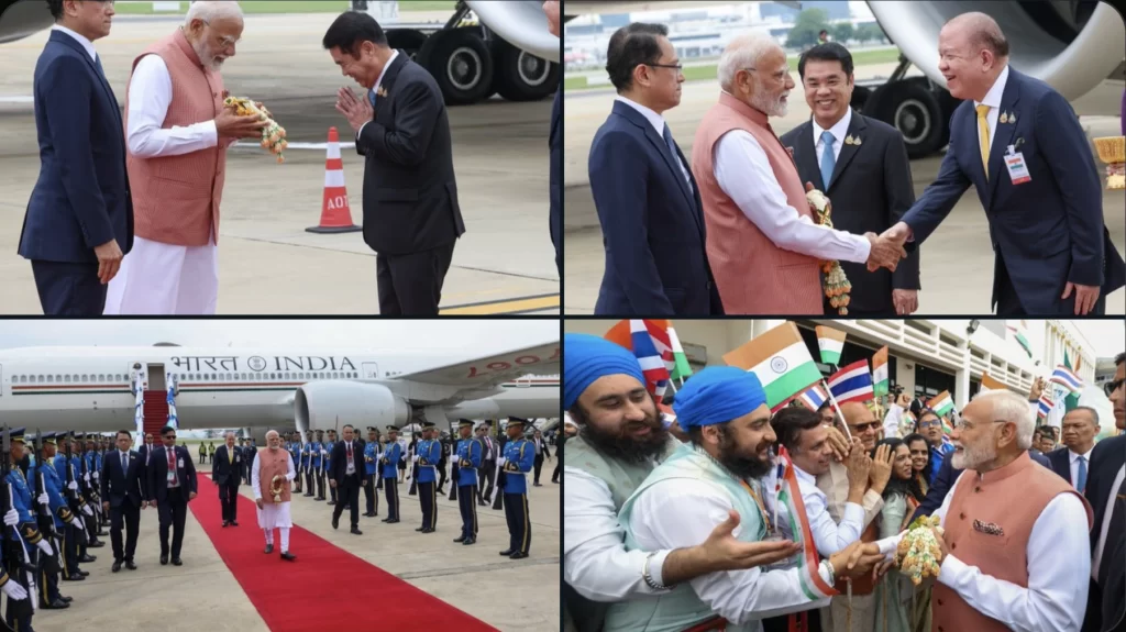 PM Modi in bangkok 1 w